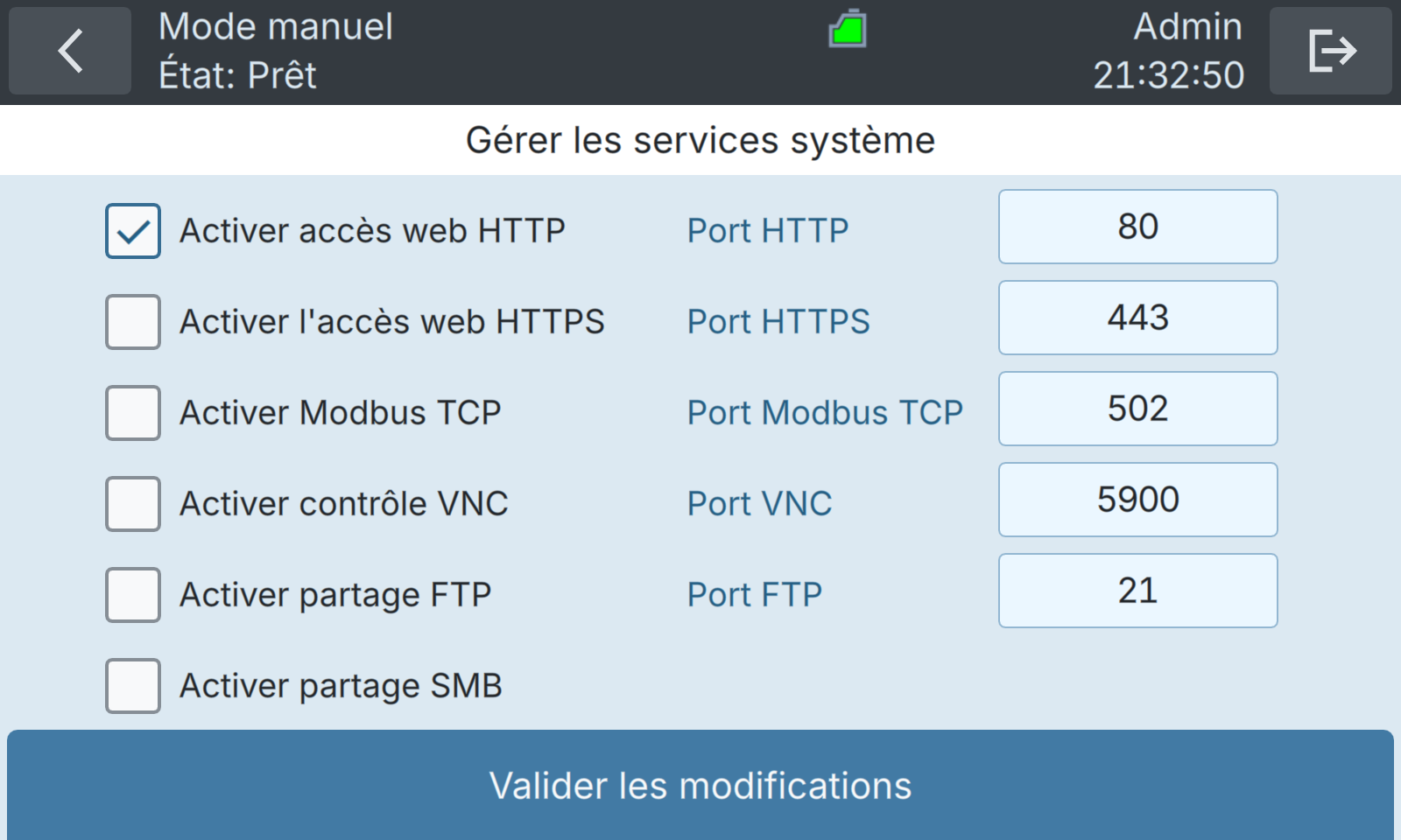 BactoSense — Services système